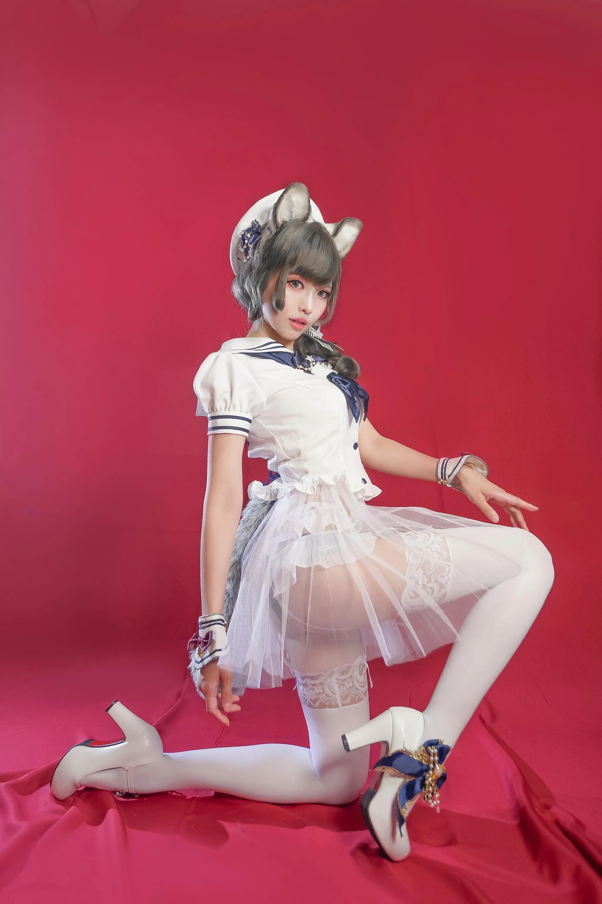 ElyEE子 – NO.48 灰太狼-jk [22P]插图8